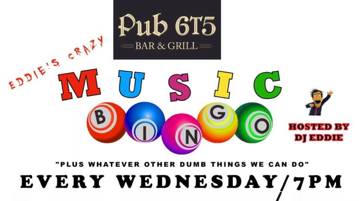 Musical Bingo at Pub 6T5 The New Bedford Light