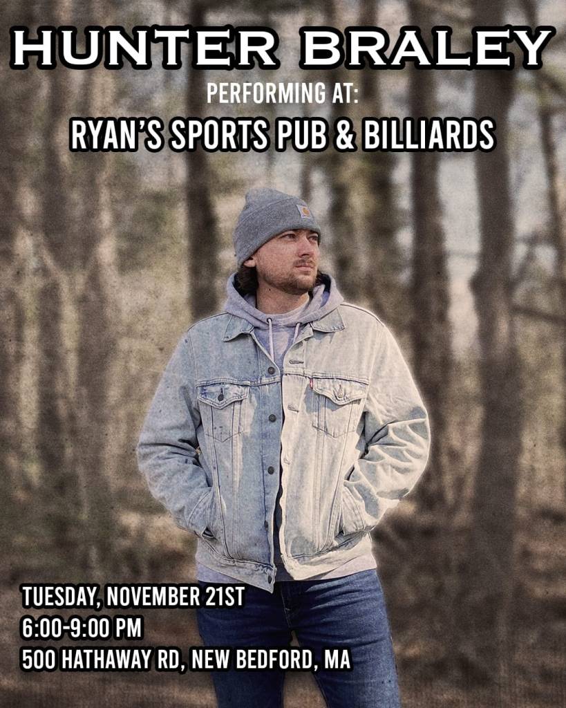 Hunter Braley at Ryan's Sports Pub The New Bedford Light