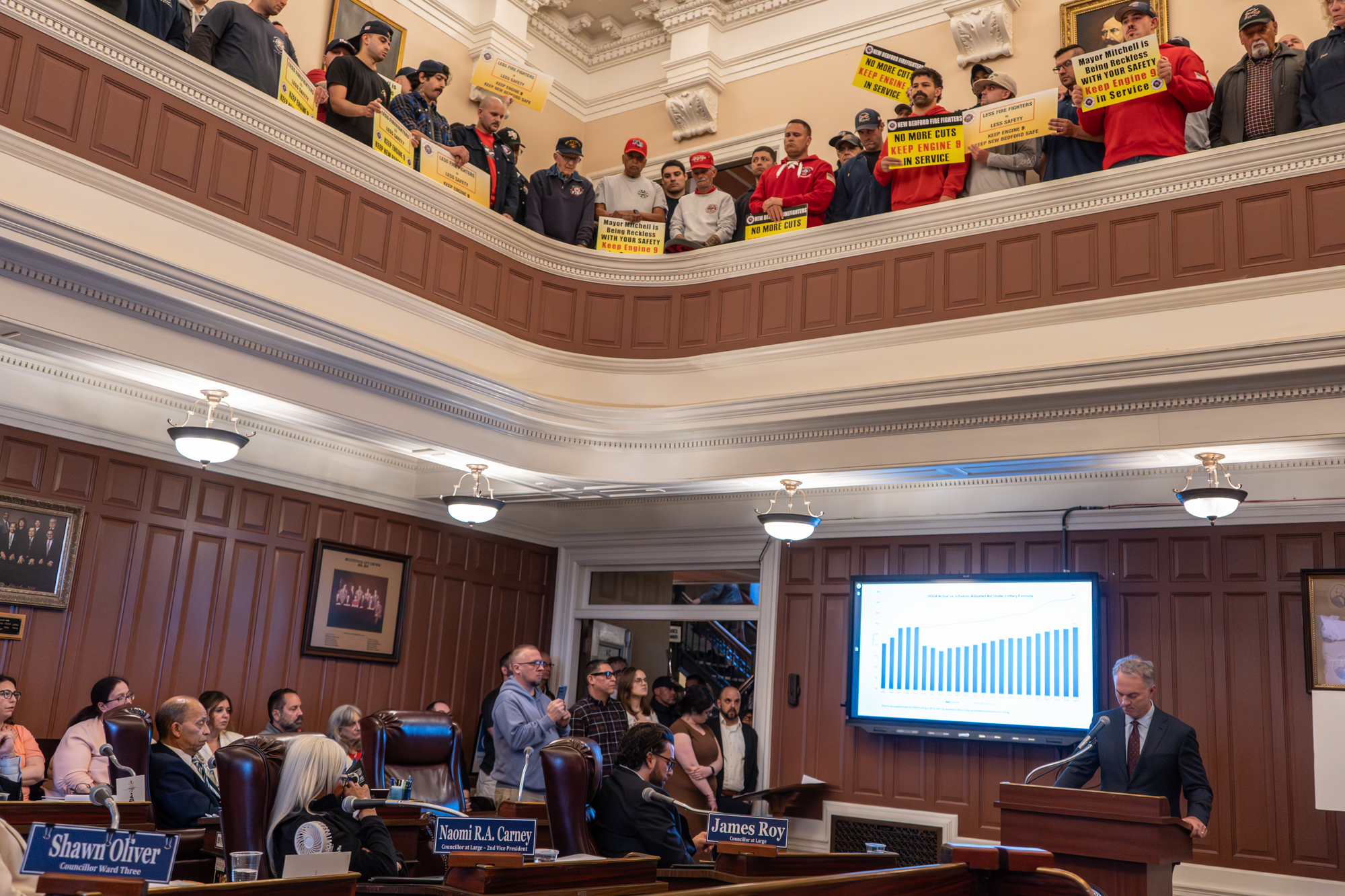 Mayor’s annual budget address calls for higher taxes, layoffs, service cuts