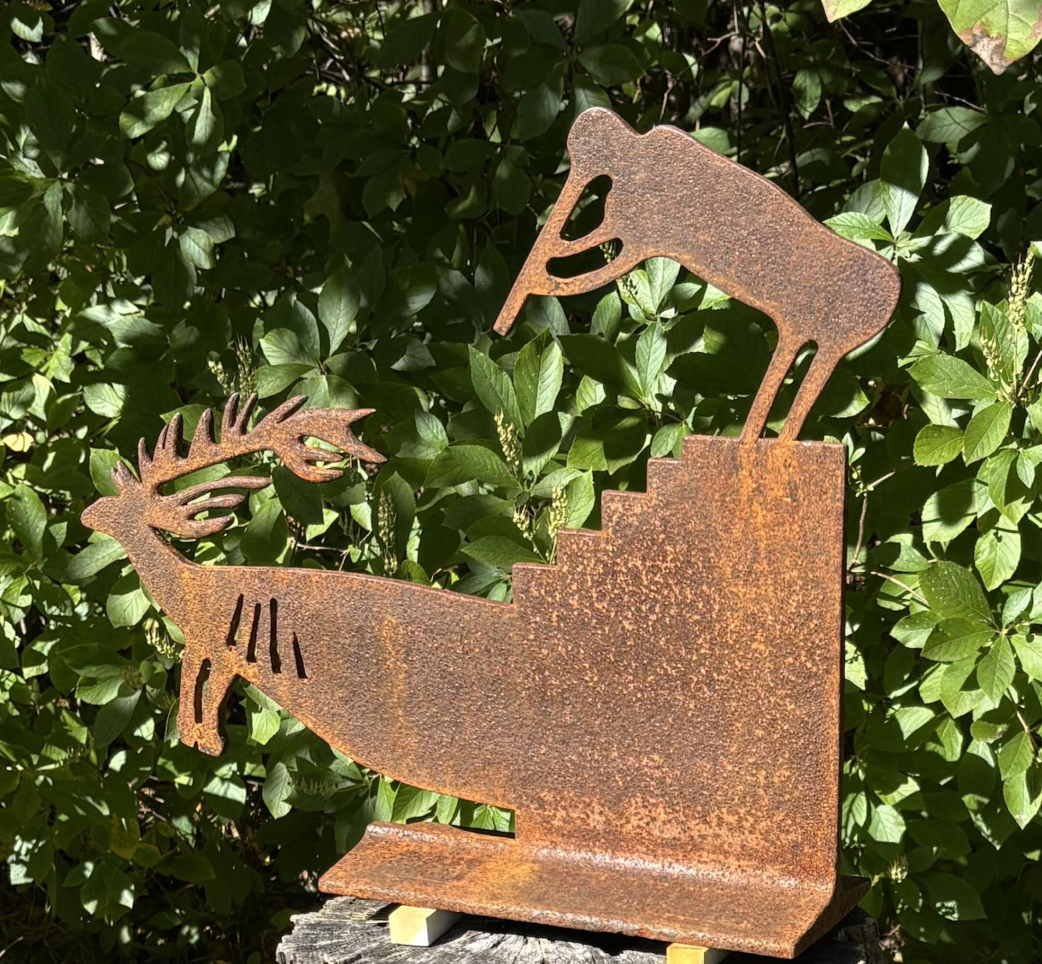Sculptor Eric Lintala romances the steel
