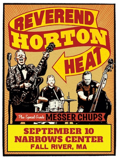 Reverend Horton Heat at Narrows - The New Bedford Light